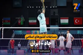 خلاصه والیبال چاد ۰ -ایران ۳