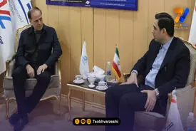 شعر و موسیقی در والیبال ایران؛ دیدار عبدالجبار کاکایی با رئیس فدراسیون