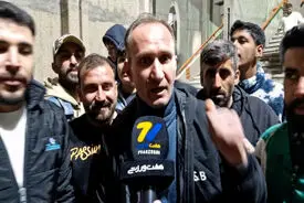 حمله هواداران پادیاب خلخال به داوری و فدراسیون فوتبال