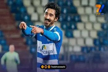 سلفی جذاب قوچان‌نژاد با اسطوره رئال مادرید +عکس