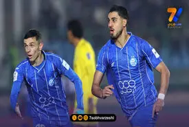 گزارش تصویری از خوشحالی گل سعید سحر خیزان به الوصل