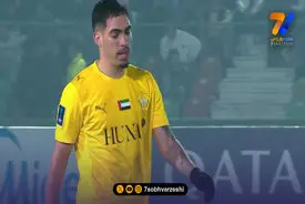 هوگو جونیور گونکالوس بهترین بازیکن دیدار استقلال و الوصل شد