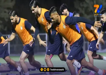 اولین تمرین تیم ملی با پنج غایب برگزار شد