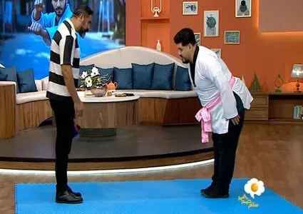 جنجال جدید مجری هتاک به استقلال؛ تمسخر تکواندو با ربان صورتی!