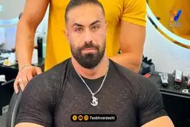 نگاهی به آشپز خانه شیک و دلباز بهروز تابانی، قهرمان پرورش اندام