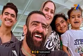 چرخ و فلک بازی بانمک هادی چوپان در شهربازی
