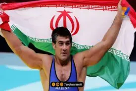تمرینات نفس گیر علیرضا حیدری کشتی‌گیر بازنشسته