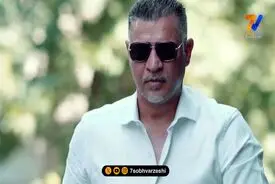 سلفی دوتایی پسر 2متری سینمای ایران با علی دایی، شهریار فوتبال