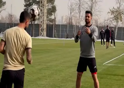 کوتاه از تمرین امروز پرسپولیس؛ سرخپوشان آماده برای بازی با آلومینیوم