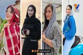 قاب ورزشی | اکرم، آیتک، مرجان و شهربانو دامغانی نژاد