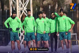 گزارش تصویری| شاگردان اوسمار برای تراکتور آماده شدند