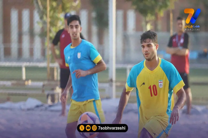 گزارش تصویری از تمرین تیم ملی با حضور رییس فدراسیون