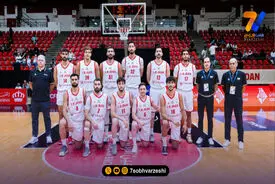 پیروزی مقتدرانه بسکتبال ایران مقابل اردن